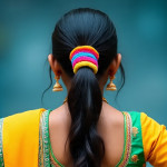 Artificial Color Hair Band