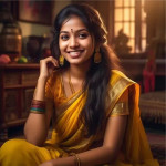 Border Glass Bangles Pair