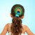 Peacock Hair Band