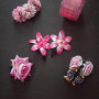 Floral Hair & Bangles Combo Set