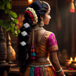 Jasmine Medium Size Clip