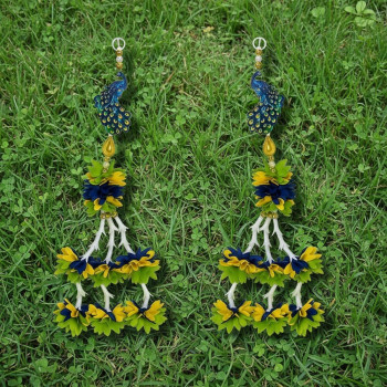 Peacock Hanging Green/Gold/Blue | Pretty & Cool