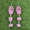Saraswathi Hanging Pink/White | Perfect for Weddings