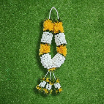 One Feet Garland Yellow/Green/White | Beautiful & Nice