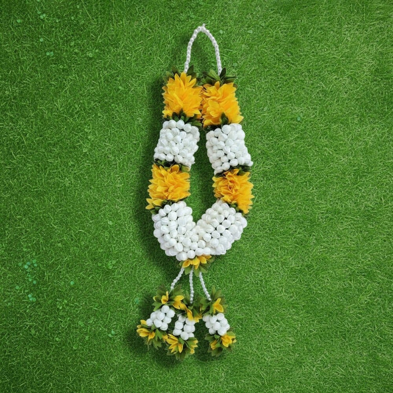 One Feet Garland Yellow/Green/White | Beautiful & Nice