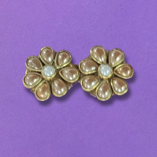 Kundan Saree Pin Kundan Saree Pin