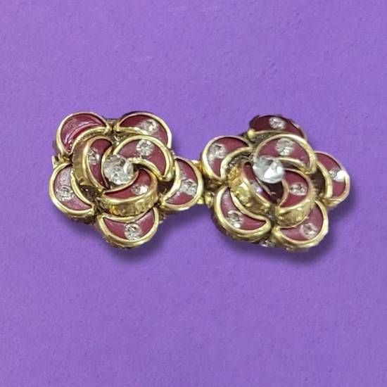 Kundan Saree Pin Kundan Saree Pin