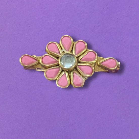Kundan Saree Pin 