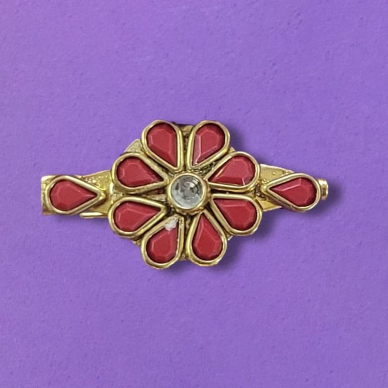 Kundan Saree Pin Kundan Saree Pin