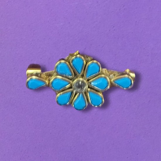 Kundan Saree Pin Kundan Saree Pin