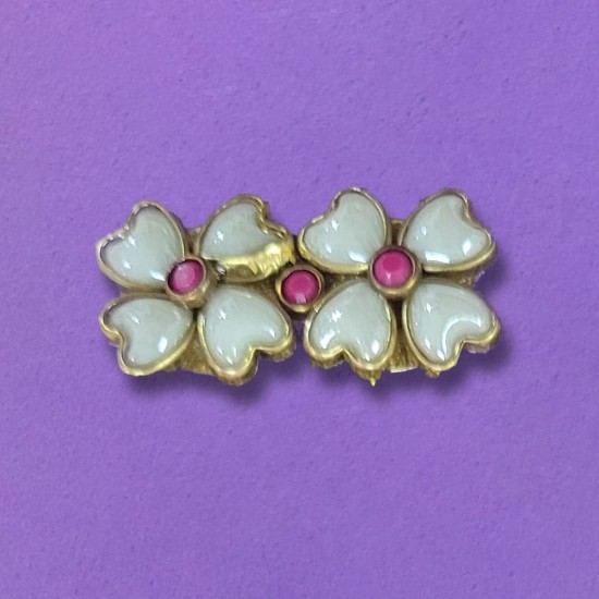 Kundan Saree Pin Kundan Saree Pin