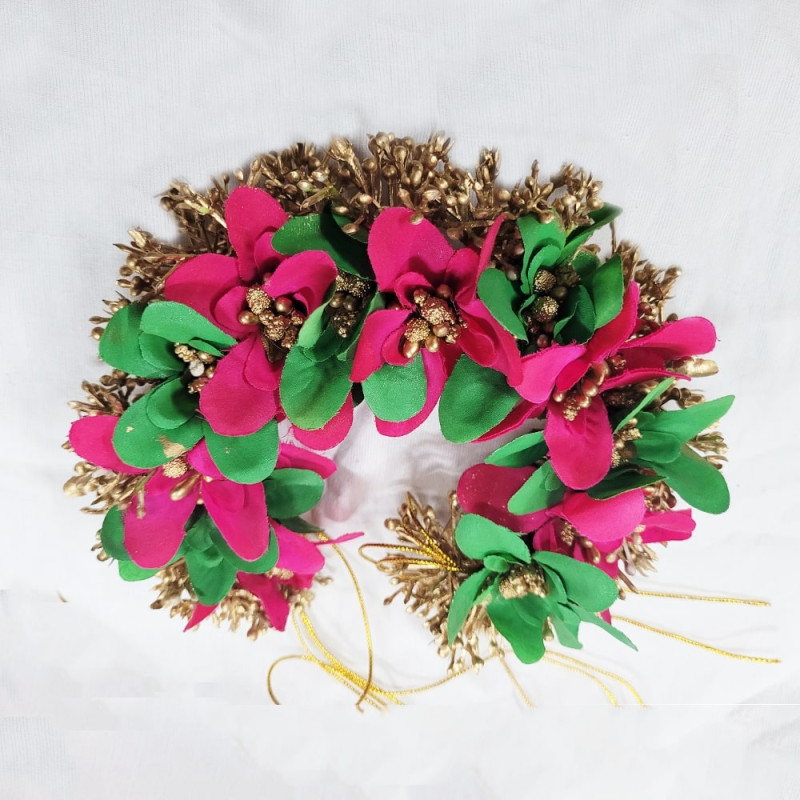 Baby Breath With Orchid Bridal Veni