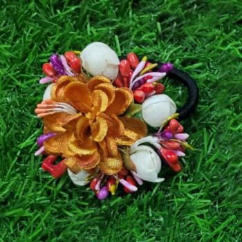 Multi Color Flower Hair Band