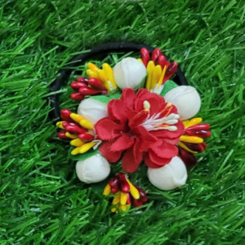 Multi Color Flower Hair Band