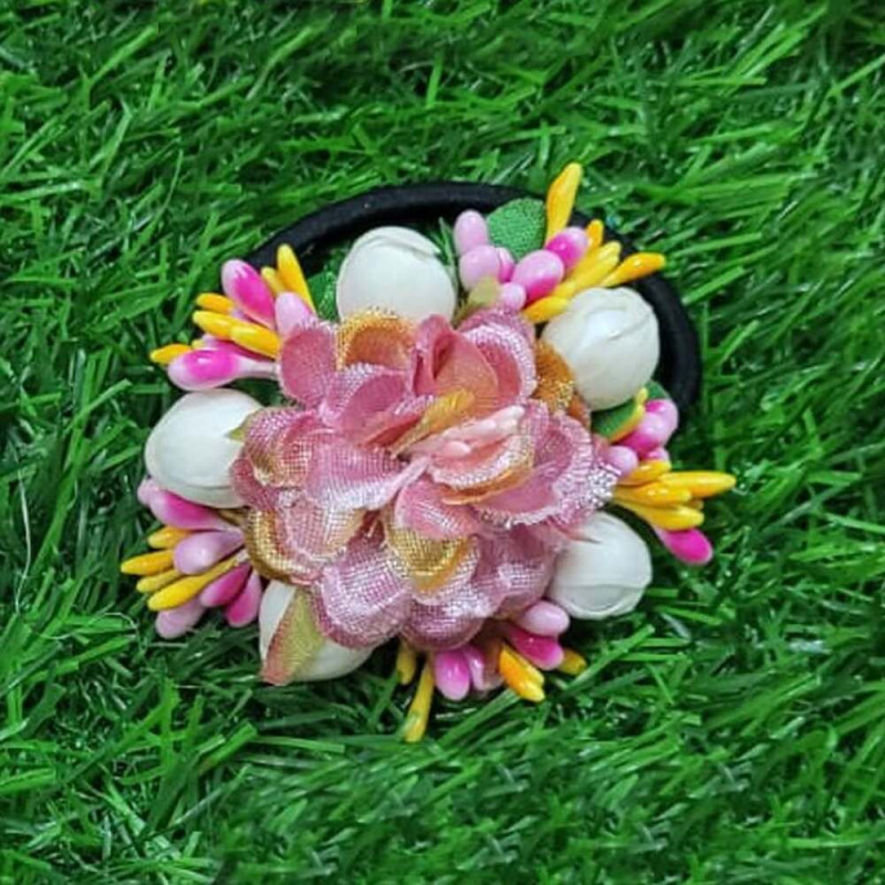 Multi Color Flower Hair Band