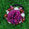 Multi Color Flower Hair Band