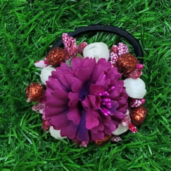 Multi Color Flower Hair Band