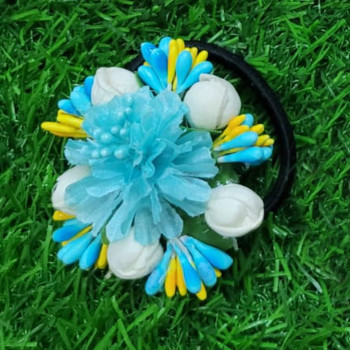 Multi Color Flower Hair Band