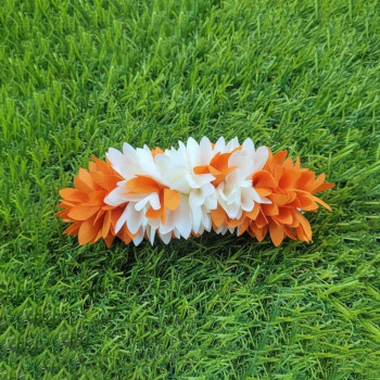 Pichi Poo Clip White/Orange | Lovely & Light