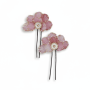 Brooch Pin Pair Ruby Pink | Pretty & Cool