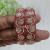 Border Glass Bangles Pair
