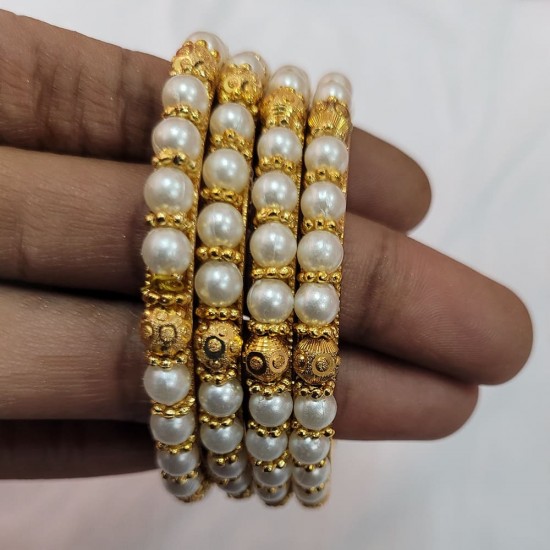  Pearl Bangles 